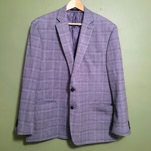 Michael Kors Glen Plaid Blazer – Men's 46R